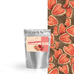 Jahody v bielej a mliečnej čokoláde (100g)